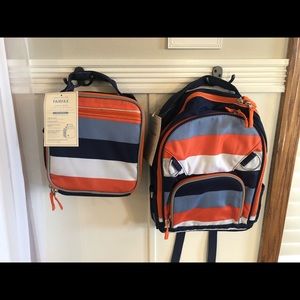 Potter Barn backpack and lunch box